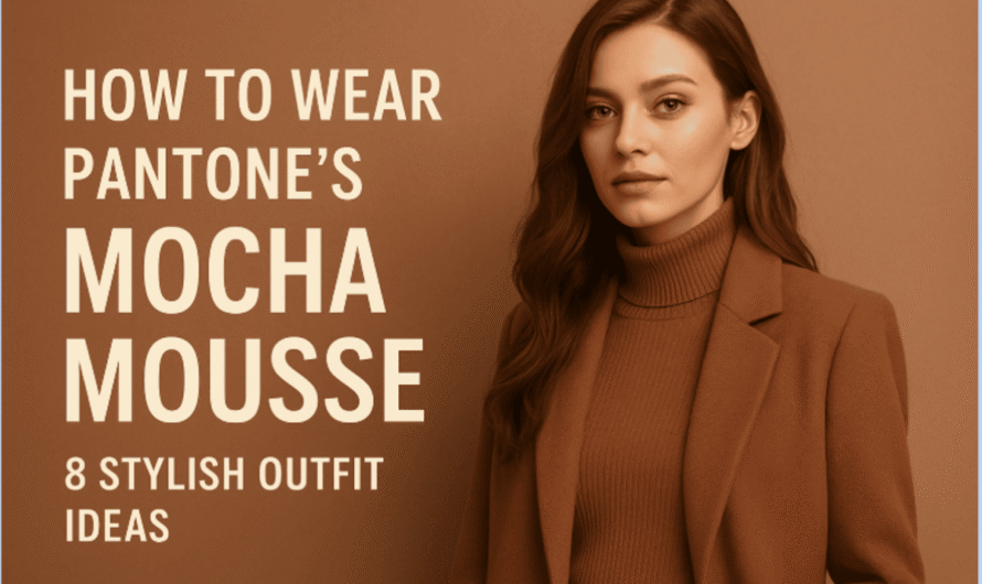 How to Wear Pantone’ Mocha Mousse: 8 Stylish Outfit Ideas