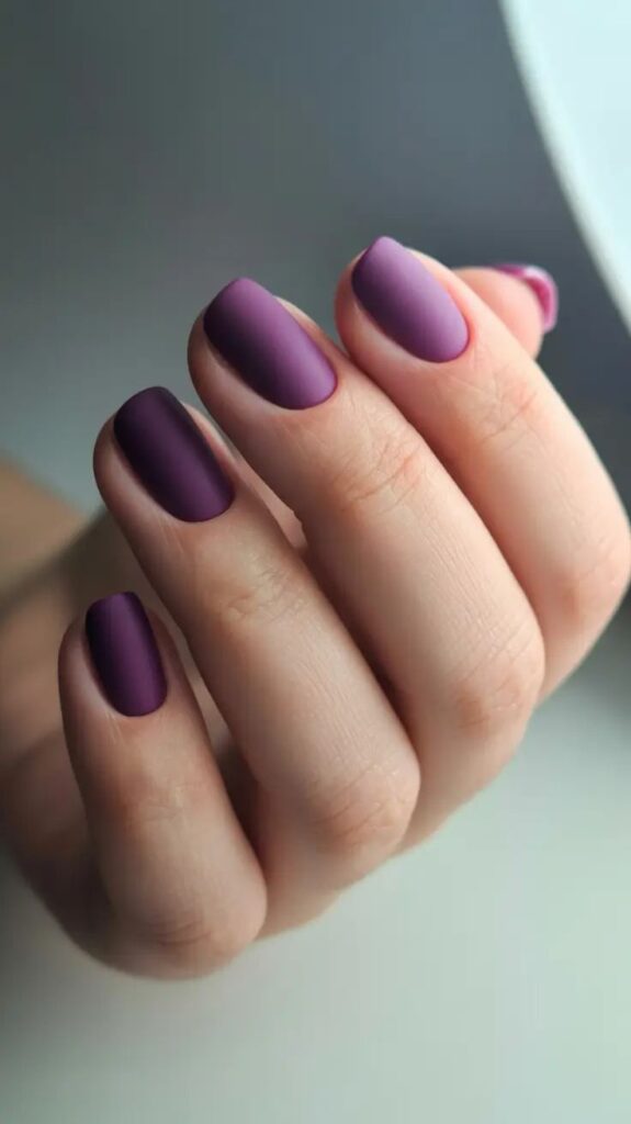 Smoky Plum Velvet Shorties