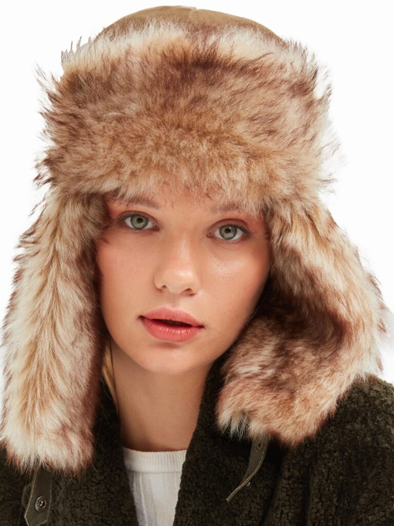 Luxury Faux Fur Trapper: The Showstopper