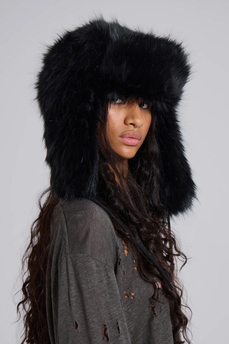Women's Furry Trapper Ushanka: The Fashion Statement